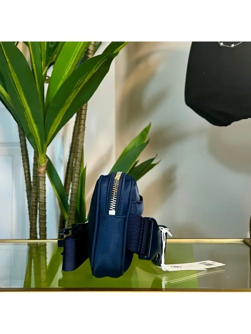 ADORABLE AUTHENTIC TORY BURCH NYLON BLUE BUM BAG NEW WITH TAGS!